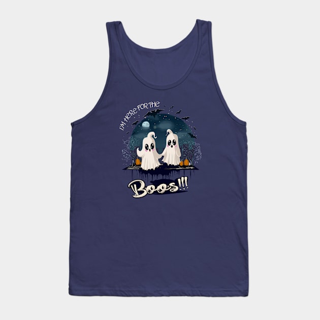 Boos From Cute Ghosts. Tank Top by KyasSan